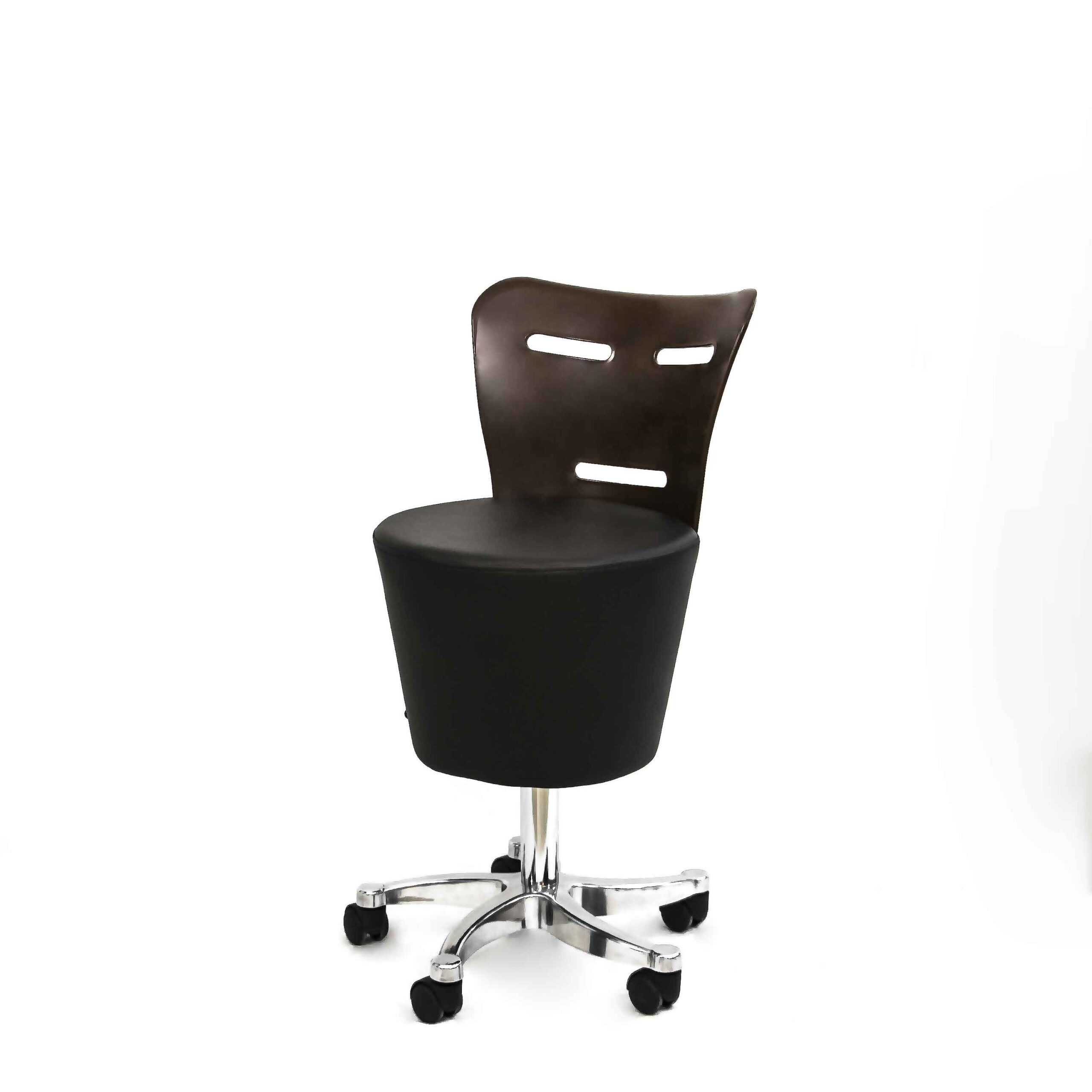 STOOL HZ-6065E DARK BROWN