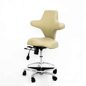 STOOL WITH AIR CUSHION SWIVEL RING HZ-6152A BEIGE