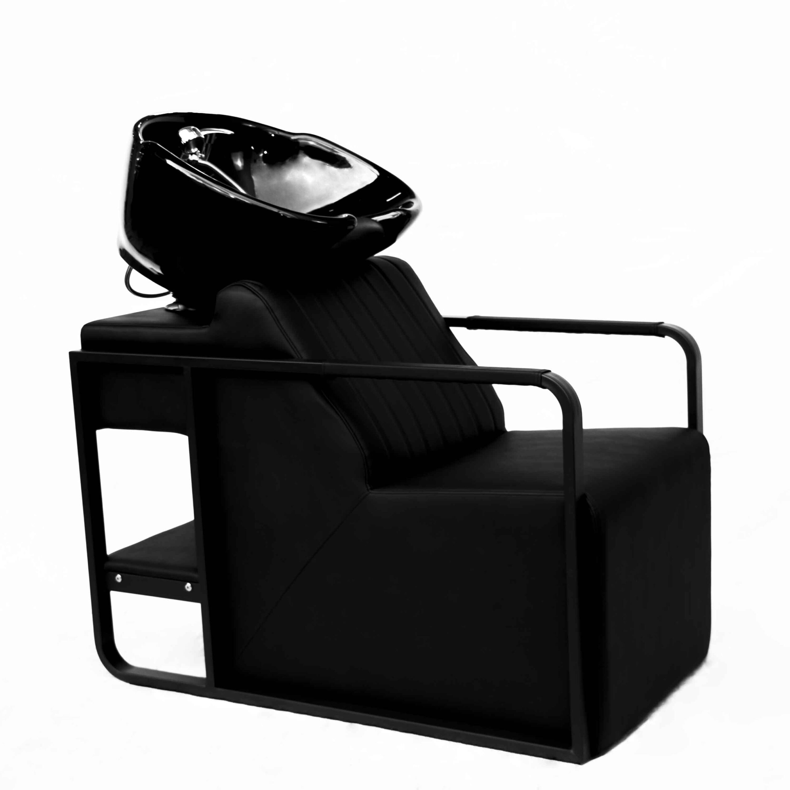 HAIR WASHING CHAIR WITH BLACK BASIN - 18D72