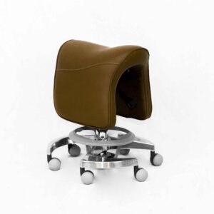 STOOL WITH FOOT CONTROL HZ-6011W BROWN